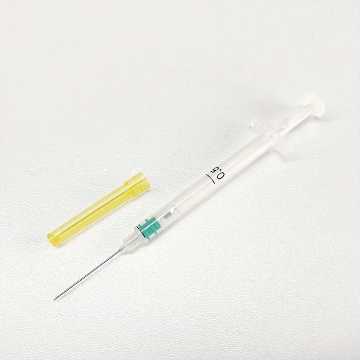 Disposable Plastic Luer Lock Syringes With Needle