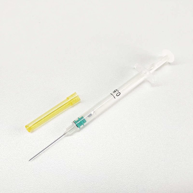 Disposable Plastic Luer Lock Syringes With Needle