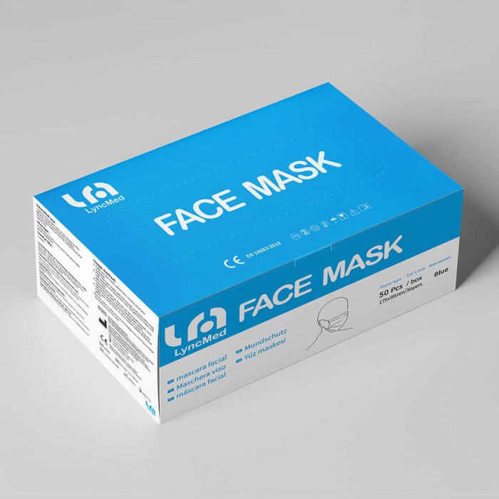 Disposable Surgical 3-ply Face Mask