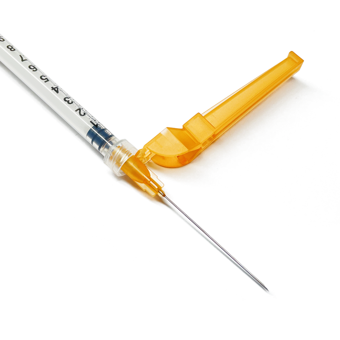 Syringe with Safety Needle