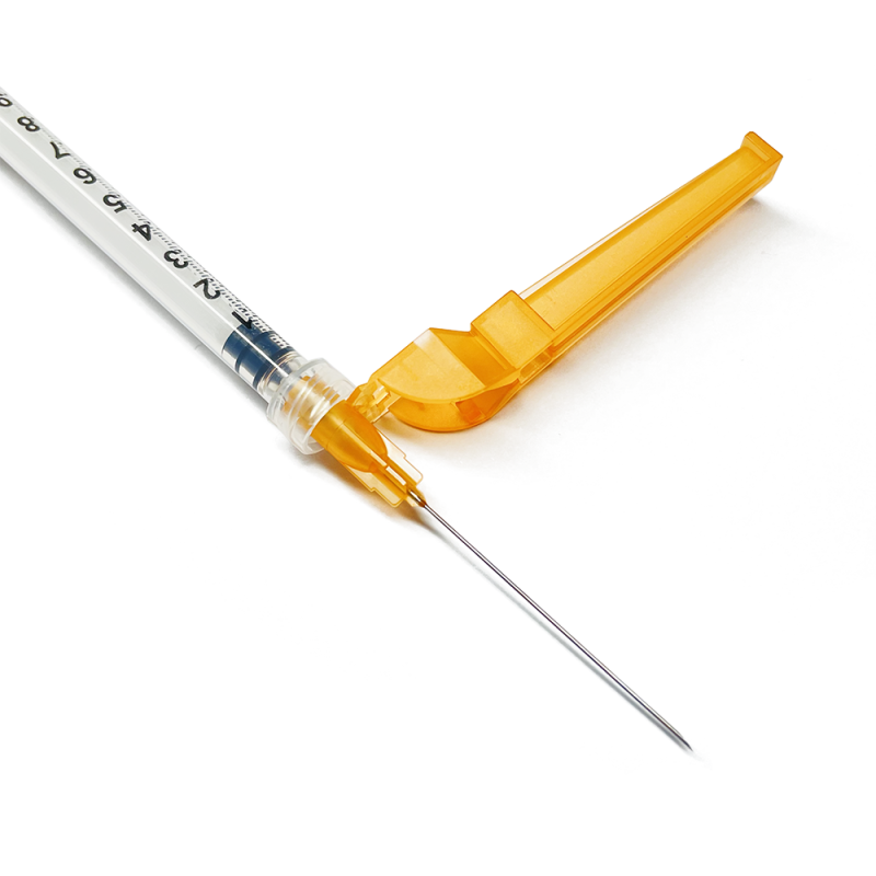 Syringe with Safety Needle