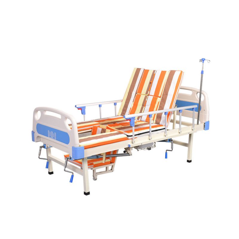 Best Comfortable Nursing Bed Manual Adjustable Hospital Bed With Mattress