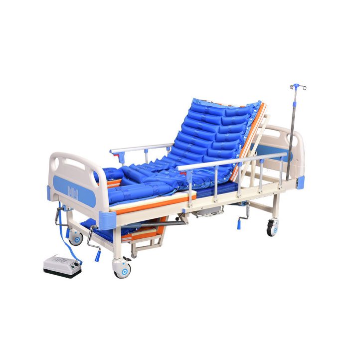 Best Comfortable Nursing Bed Manual Adjustable Hospital Bed With Mattress