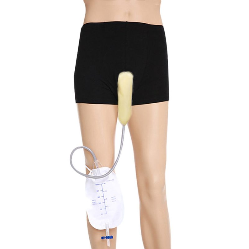 Portable Incontinence Male Urine Container External Urine Catheter