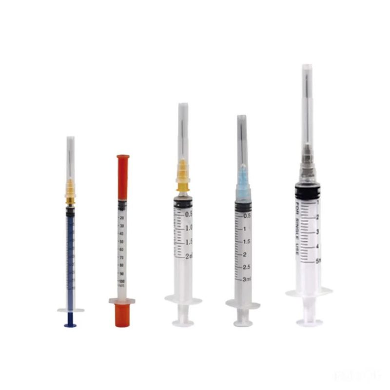 Disposable Plastic Vaccine Syringe With Needle
